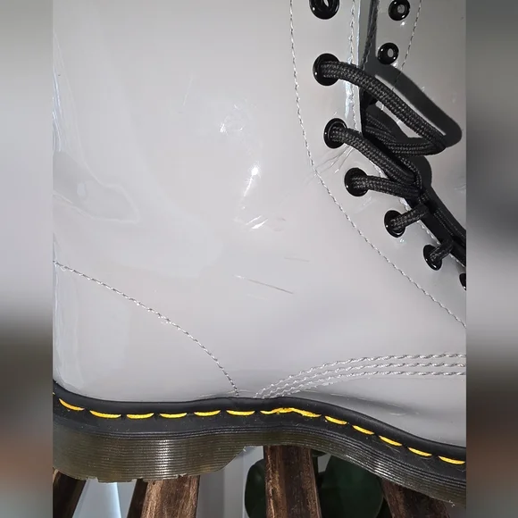 Dr. Martens 1460 Patent Leather Boots - Picture 6 of 9